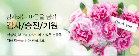 감사하는 마음을 담아 감사/승진/기원|선생님, 부모님 감사드리고 싶은 분들을 위해 마음을 담아 전하세요.